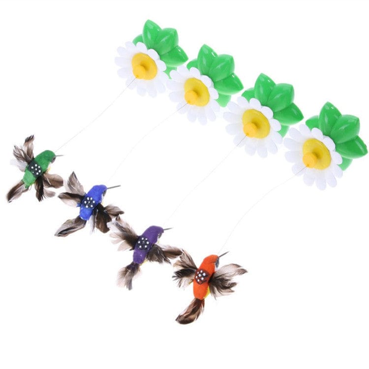 038802-2-3 electric butterfly electric bird funny cat toys Flying electric cat toys cat interaction