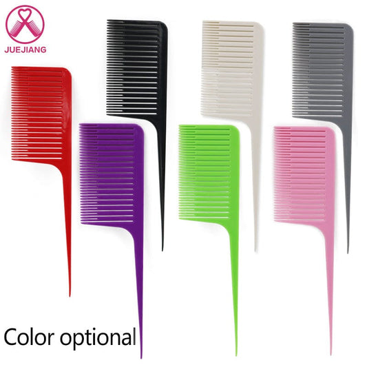 Factory direct supply of new high-temperature big tits, plastic needles, tip, stainable comb, hair comb, stocks