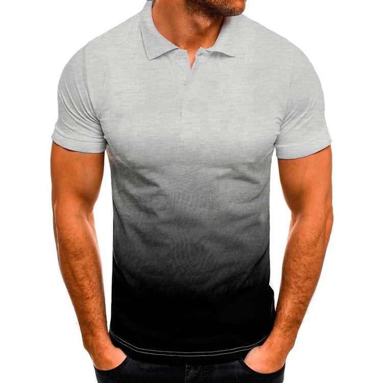 Slim-fit Gradient POLO Shirt