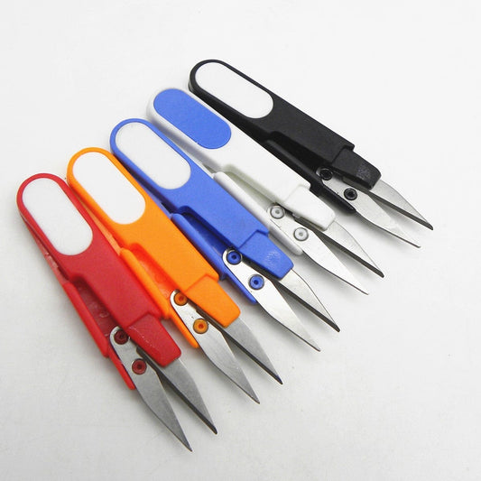 Factory direct stainless steel hand shaping hand scissors wire scissors fish line yarn manual sewing U-bag cover scissors