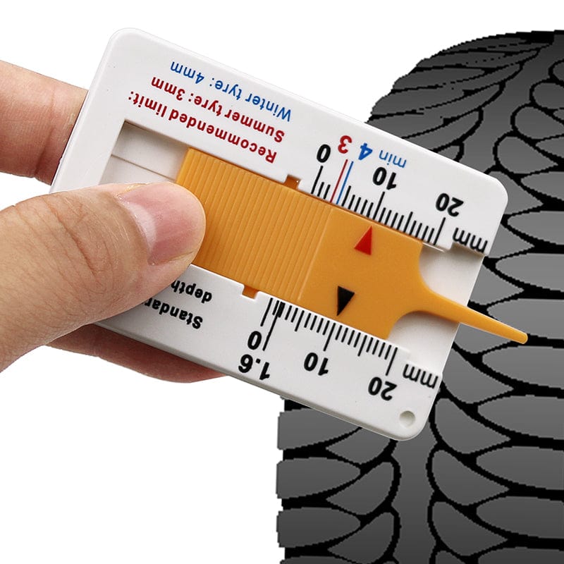 Accurately Measure Your Tire Tread Depth with this 0-20mm Car Wheel Tire Depth Gauge!