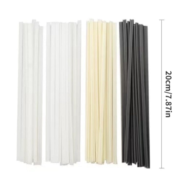 20pcs Plastic Welding Rods ABS/PP/PVC/PE Welding Sticks For Plastic Welder Gun Bumper Repair Welding Supplies 20CM