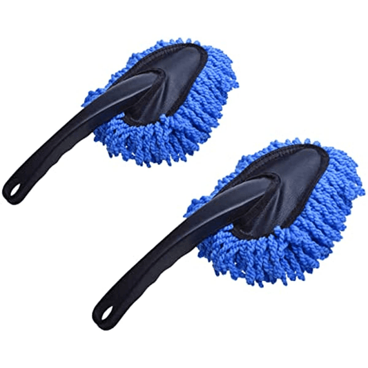 2pcs Car Dust Cleaner, CAR Soft Brush Cleaning Brush Mini Bristle Removal Brush Nanofiber  Car Cleaning, Brush Dusting Tool Car Interior Accessaries