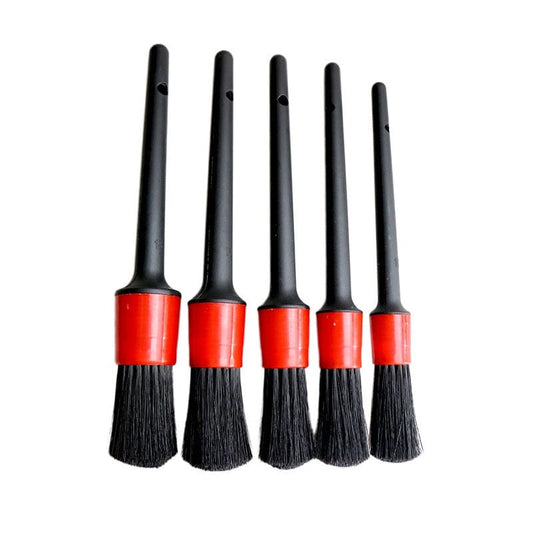 5pcs Car Motorcycles Detailing Brush Auto Cleaning Car Cleaning Detailing Set Dashboard Air Outlet Clean Brush Tools Car Wash Accessories