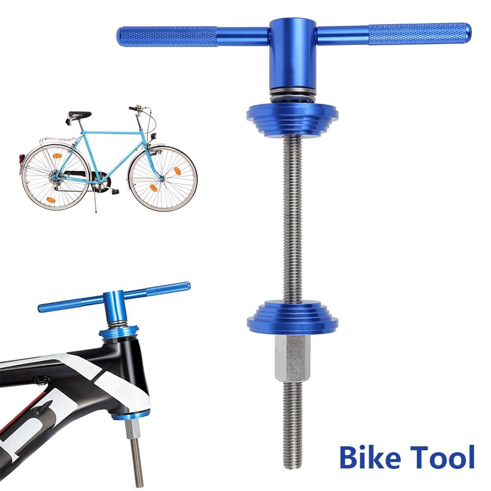Bike Bearing Press Tool Kit Bicycle Headset Install And Removal Cycling Bottom Bracket Wrist Group Tool Labor-saving Headset Installation Tool Bicycle