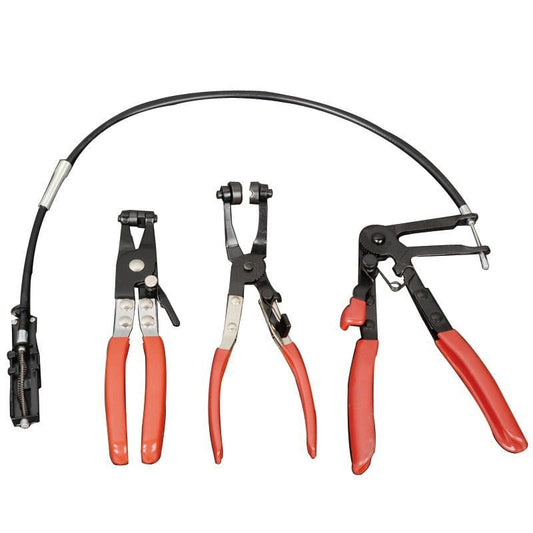1pc Automotive Pipe Wrench Straight Throat Tube Bundle Clamp Can Bend Throat Type Tubing Pliers Auto Repair Tool