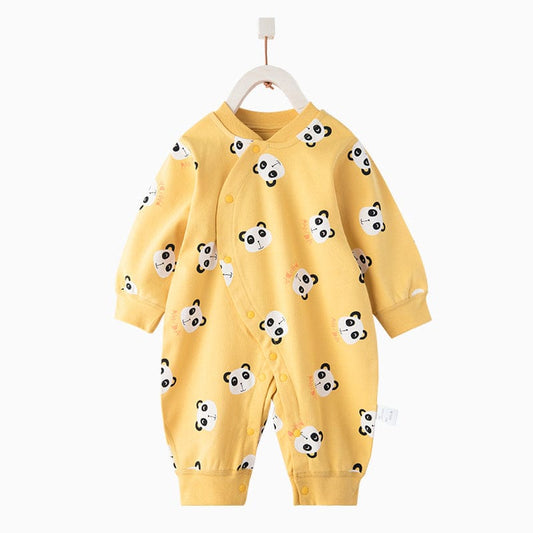 Happy bear new cotton baby baby spring and autumn warm dual-use files, men and women baby clothes