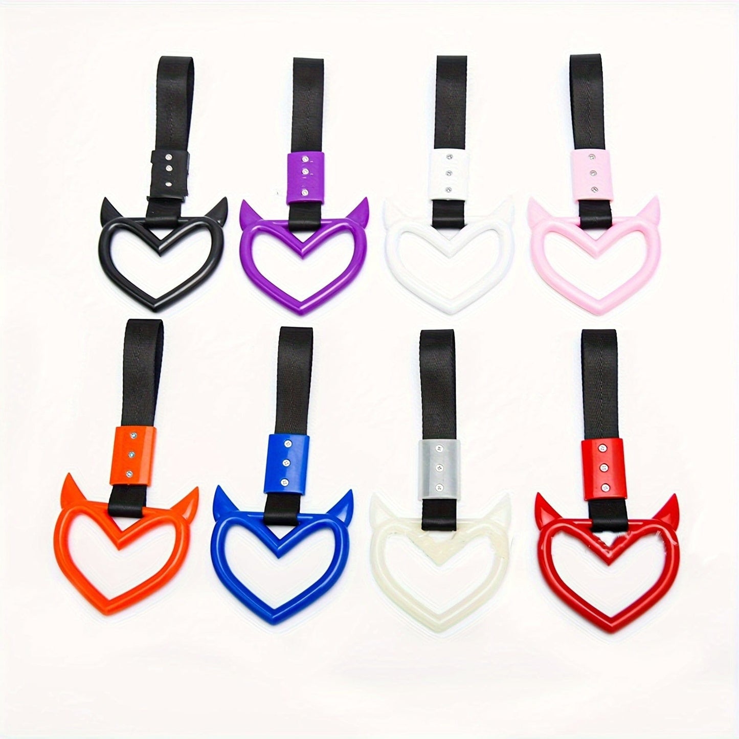 Car Decoration Ornament Car Inner Handle Charm Devil Love Modified Car Warning Hanging Ring Car Outer Tail Pendant