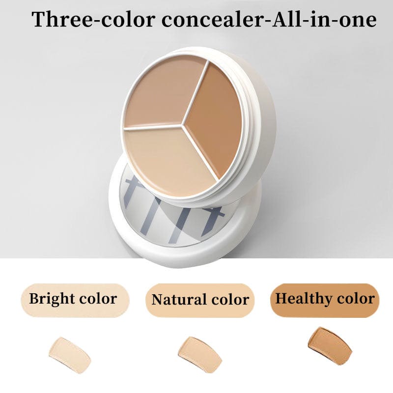 Buy 1 Get 1 FreeTri-Color Concealer-Moisturizing & Long-Lasting