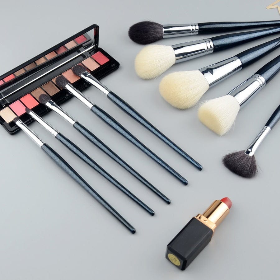 Fine Guangguang Wool Makeup Brush Zhangzhou Handmade Brush Socketed by the same copper tube powder brush color highlight brush