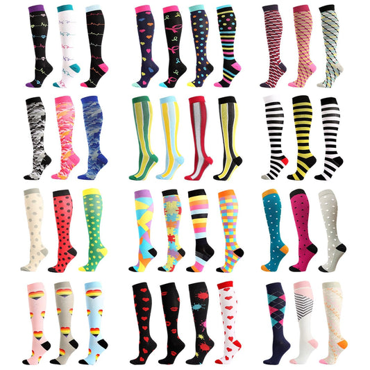 Cross-border leisure outdoor sports pressure socks Amazon sports longji socks stretch socks wholesale