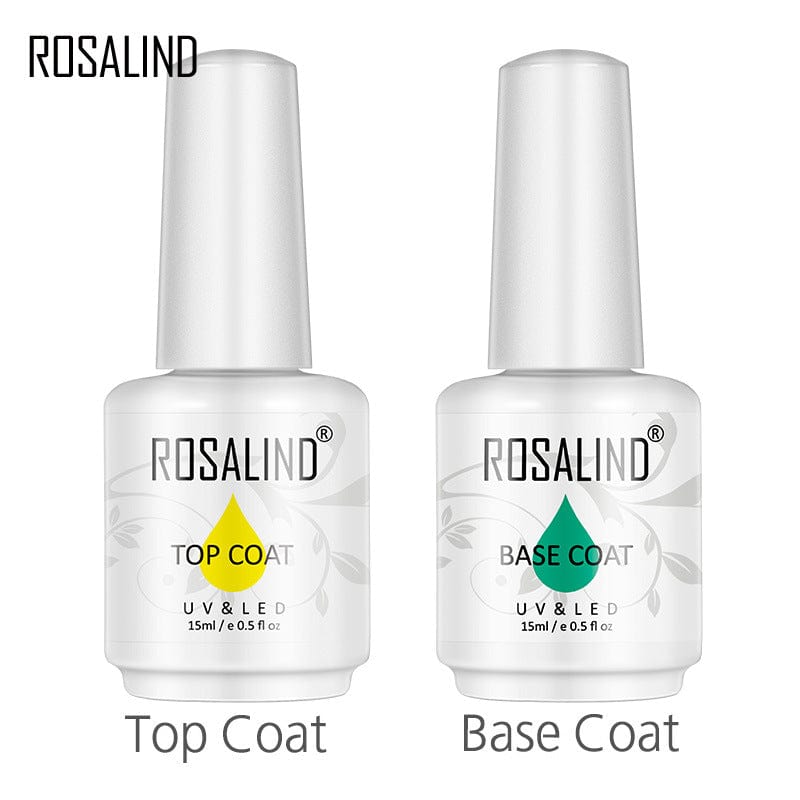 ROSALIND bottom oil primer BASE—disposable sealer cover oil TOP UV&LED removable primer Disposable sealer