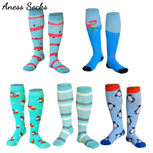 Outdoor Pressure Socks Sports Compressed Socks Compression Socks Sports Elastic Socks Long Socks