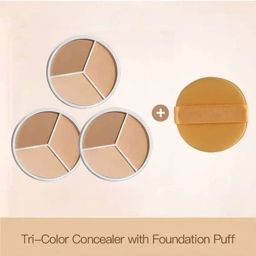 Buy 1 Get 1 FreeTri-Color Concealer-Moisturizing & Long-Lasting