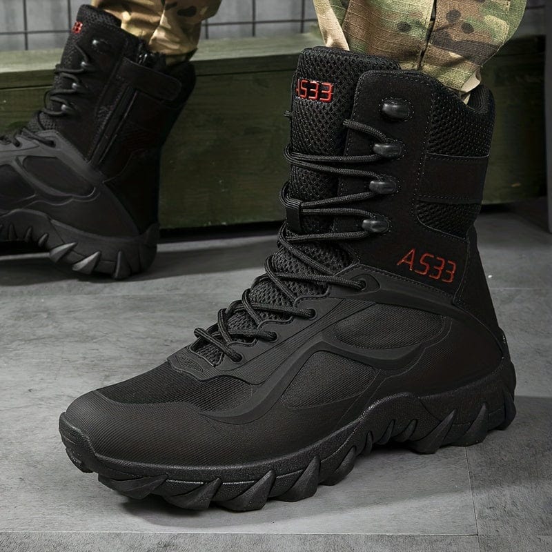 Men's Military Tactical Boots Wear-resistant Non-slip Combat Boots For Outdoor Hiking Trekking