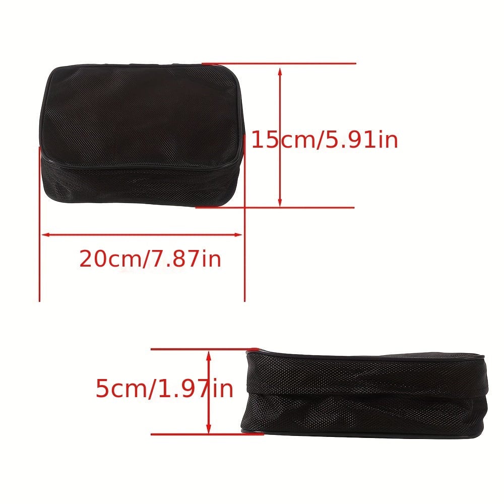 Universal Off-road Motorcycle Tool Bag Pouch Black For Honda XR CR XL For Yamaha Rear Fender Mudguard Tool Kit Pack Storage Bags