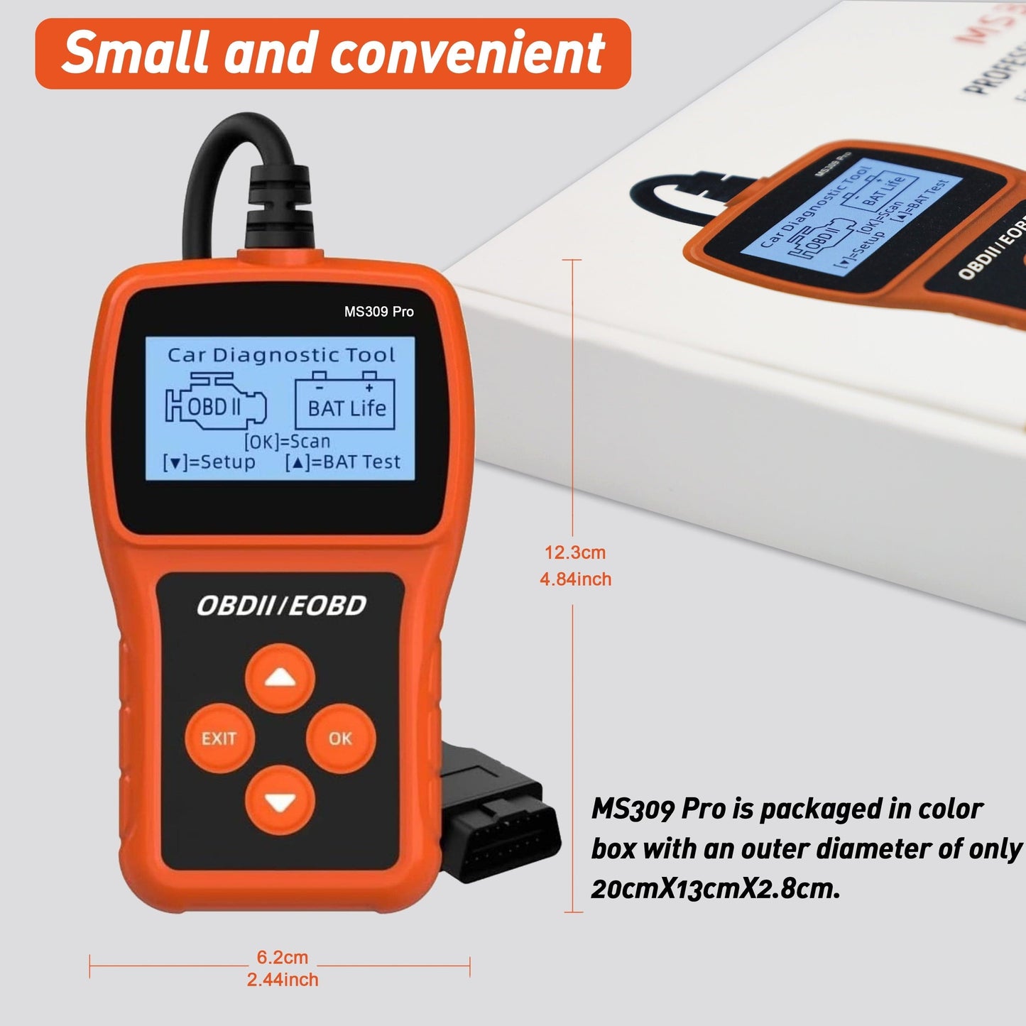 Auto OBD2 Scanner: Check Your Car's Health & Battery With This Diagnostic Scan Tool!