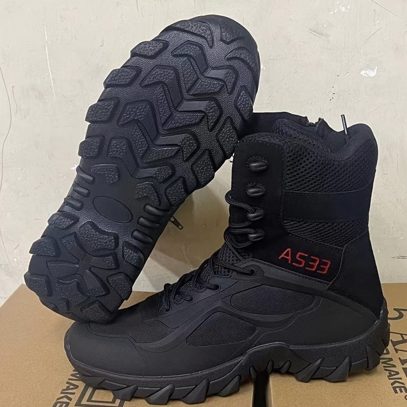 Men's Military Tactical Boots Wear-resistant Non-slip Combat Boots For Outdoor Hiking Trekking