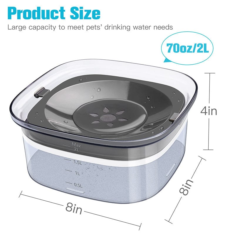 Non-Drip Water Bowl