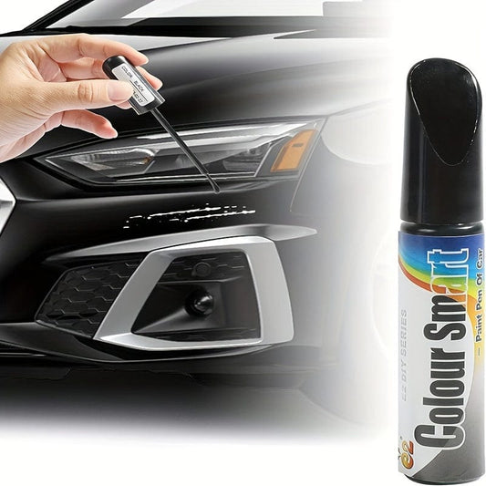 Car Touch Up Paint Fill Paint Pen,Automotive Paint,Touch Up Paint For Cars,Quick And Easy Car Scratch Repair Pen,Car Remover Scratch Black White 12ml