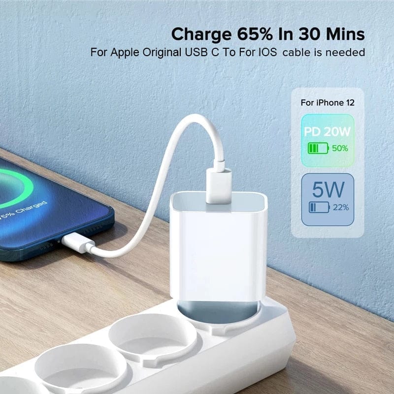 Chargeur Iphone 20W Rapide