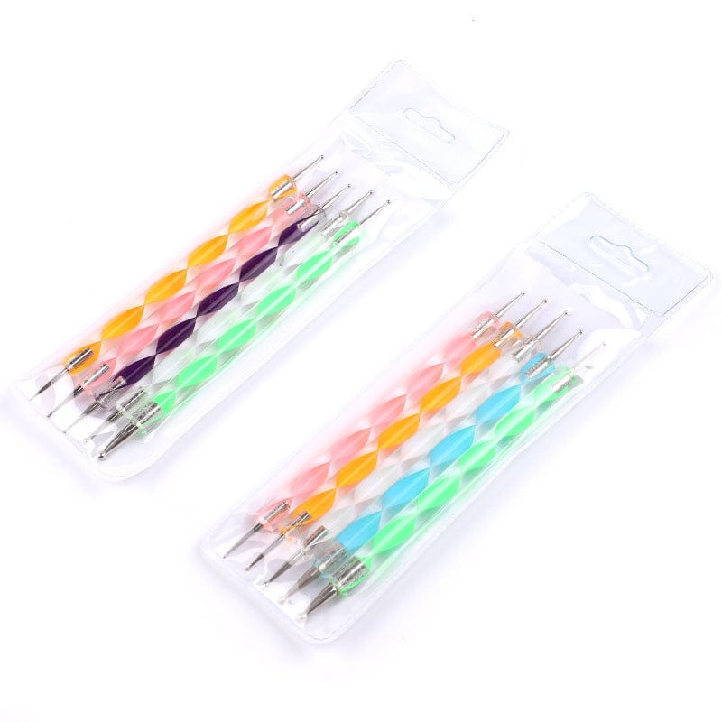 Nail brush 5 sets of nail nails drill pen acrylic point diamond pen manufacturers wholesale