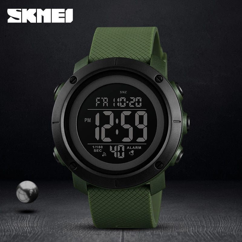 Always sell countdown men's student electronic watch factory direct men's multi-function double display sports watches