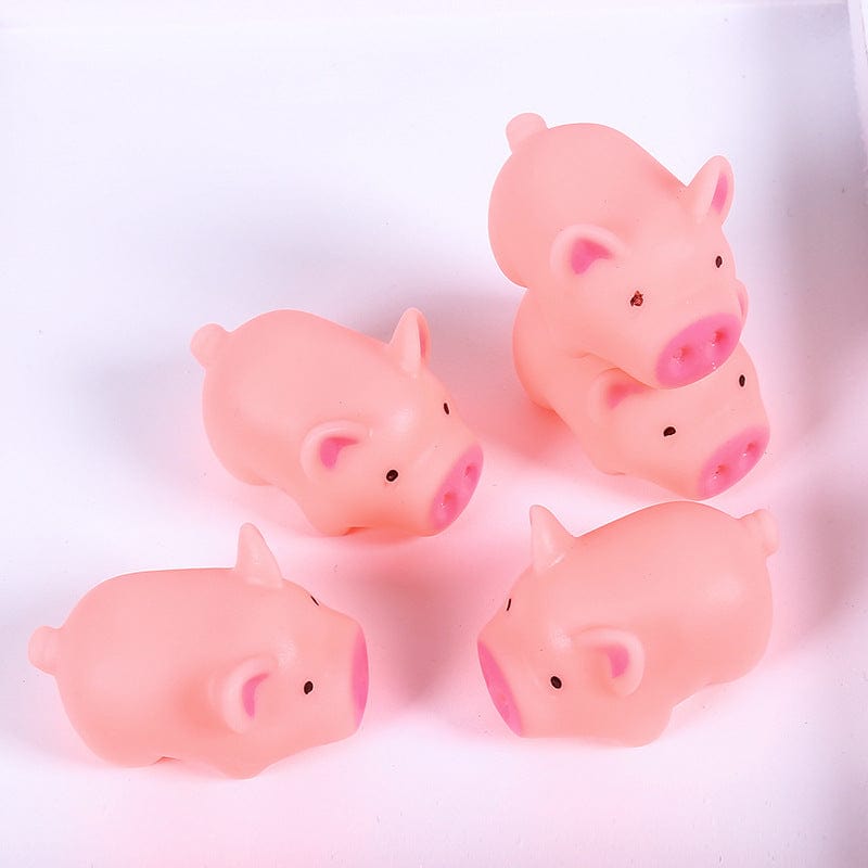 Cartoon soft cute love pink pig toys, vent, pig pinch, pinch, kneading, cutting, decompression, venting toys