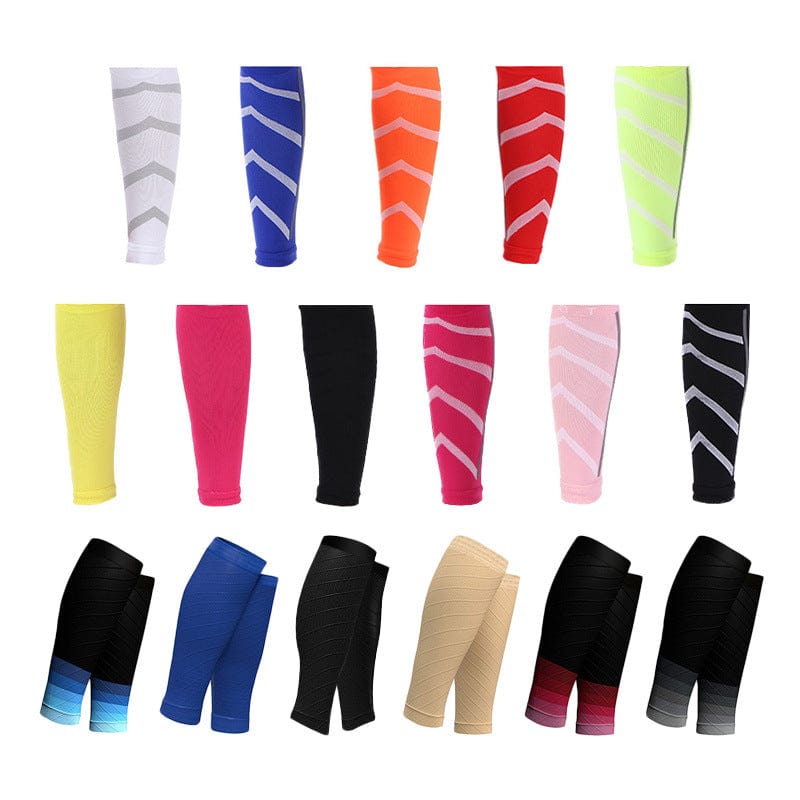 Nylon sports stress sock professional sports protect calf wrist breathable football socks protective wrist pressure socks