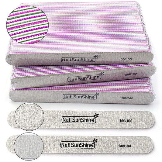 Nailsunshine good quality gray straight rolling purple core strip tooth grinding the needle sand number