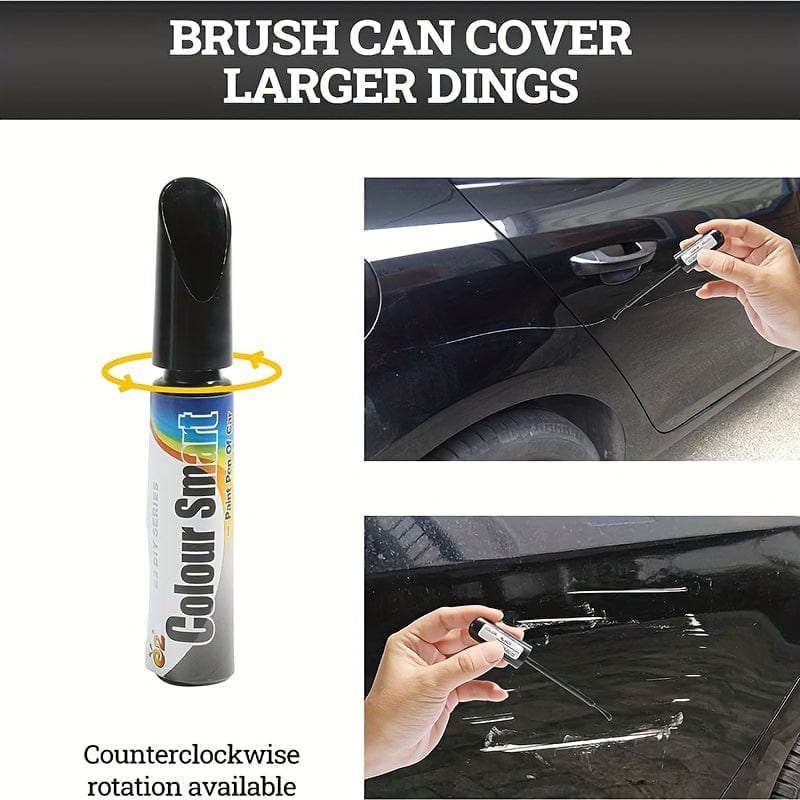 Car Touch Up Paint Fill Paint Pen,Automotive Paint,Touch Up Paint For Cars,Quick And Easy Car Scratch Repair Pen,Car Remover Scratch Black White 12ml