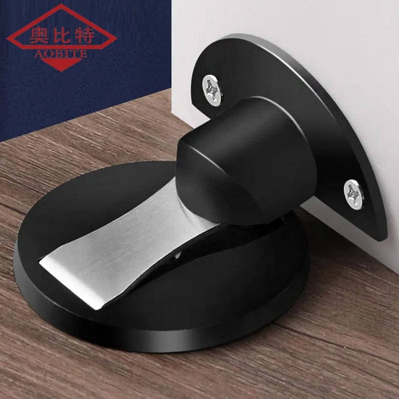 AOBT Magnet Door Stops Magnetic Door Stopper Non-punch Six Colors Available Door Holder Hidden Doorstop Furniture Door Hardware