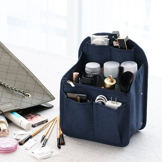 Travel Backpack liner Organizer Insert Bag in Bag Compartment sorting bag packing cubes Handbag Storage Travel accessories