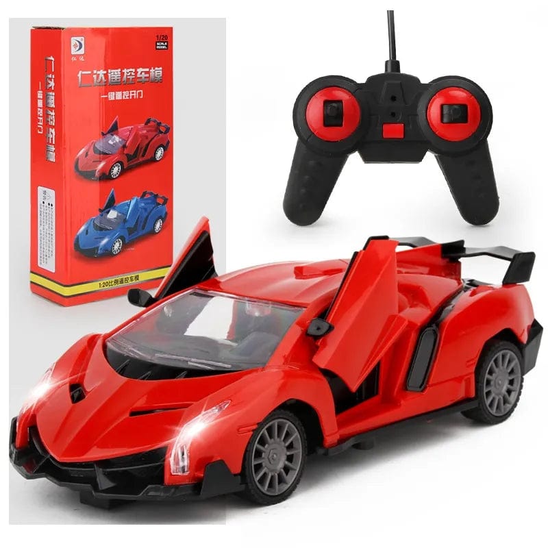 Remote Control Car Model Car Children's Toys For Boys Kids Birthday Gifts  Robots Sports Vehicle  Charging Can Open the Door