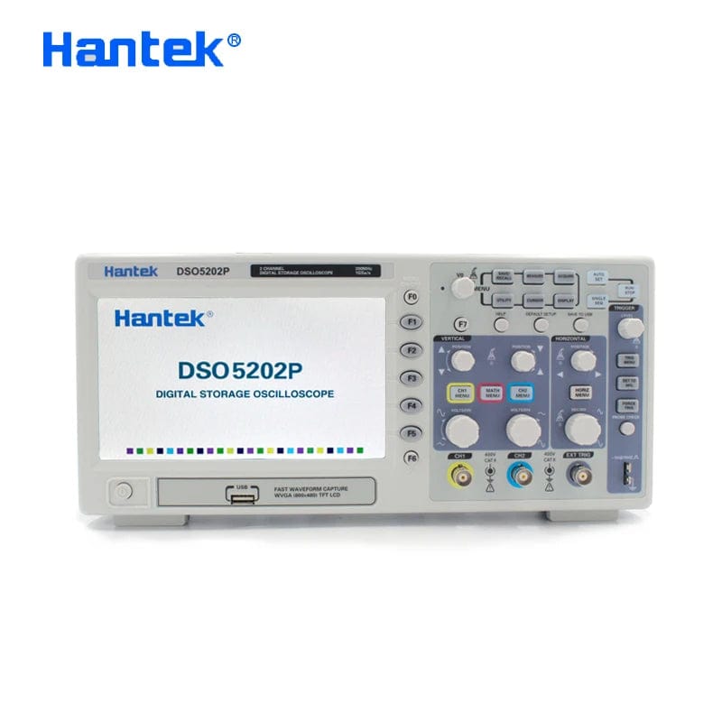 Digital Oscilloscope 200MHz Hantek DSO5202P  bandwidth 2 Channels PC USB LCD Portable Osciloscopio Portatil Electrical Tools