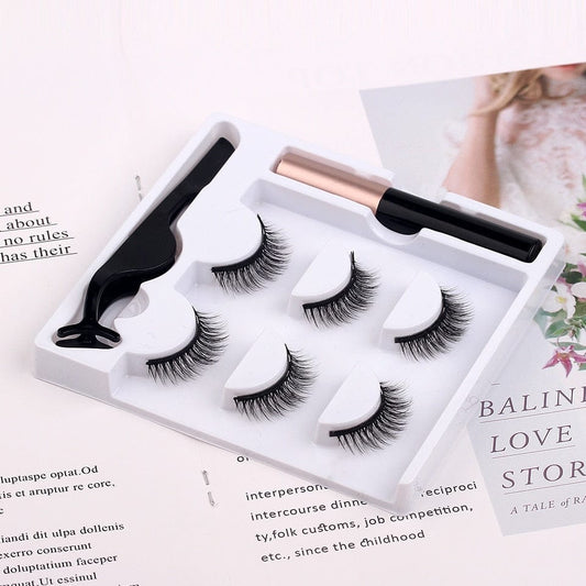 3 Pairs Magnetic Eyelash's Set