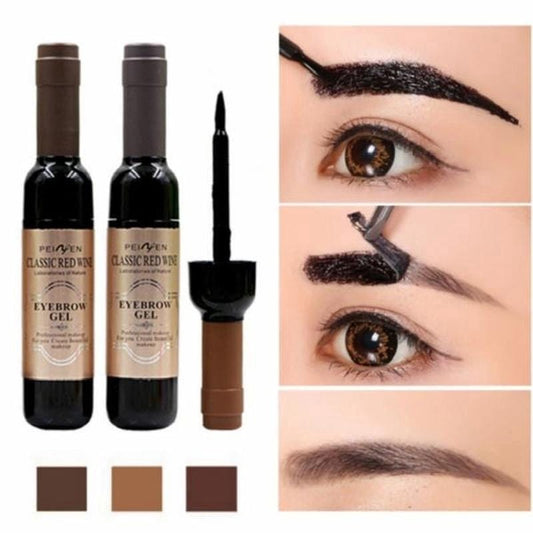 Beyprern 3 Colors Liquid Eyebrow Gel Lasting Tint Shade Make Up Eyebrow Dye Gel Waterproof Makeup Shadow For Eye Brow Paint Cosmetic