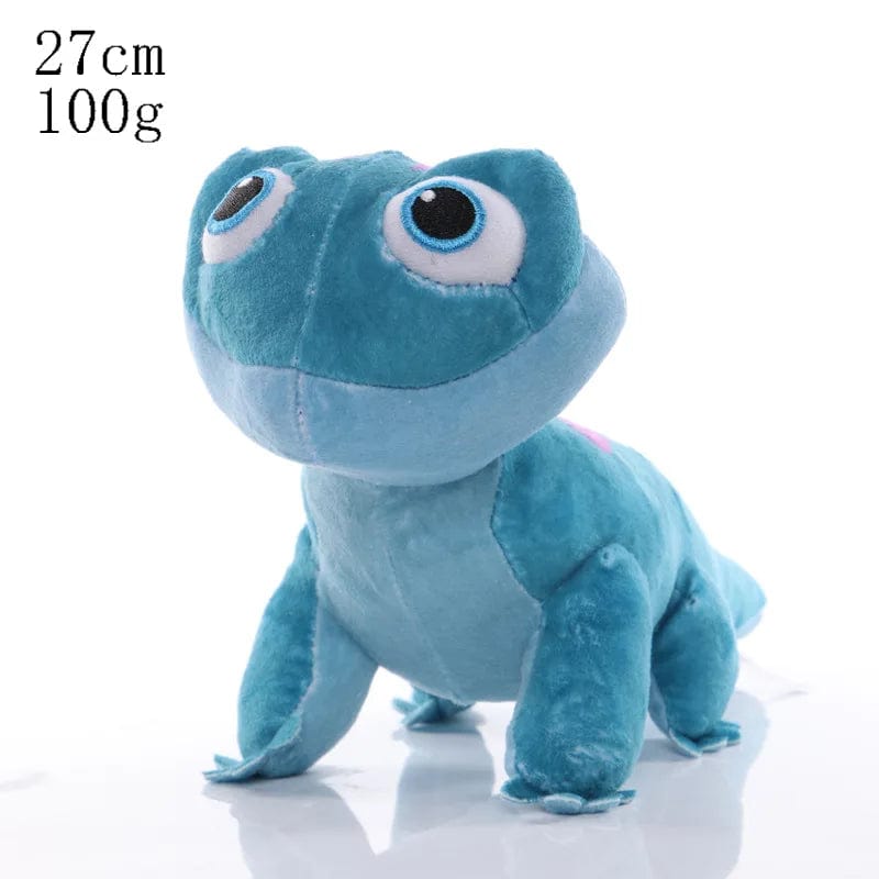 Disney Children's Cartoon Plush Toys Frozen 2 elsa Olaf toys Bruni Figurine Chameleon boys girls Plush Toy