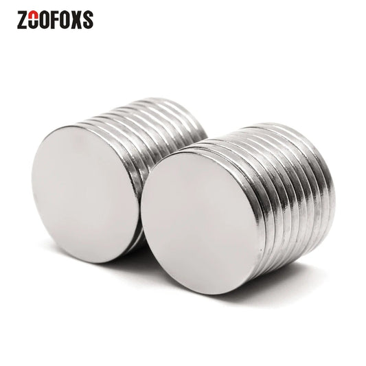 ZOOFOXS 20x1 20x2 20x3 20x4 20x5 20x10 20x20mm Small Round Neodymium Magnets N35 Strong Permanet Rare Earth Magnet Disc