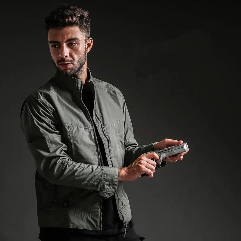 New Spring Men's Tactical Field Bomber Jacket Light Military SWAT Combat Special Force Jackets Fall Casual Male Slim Pilot Coats