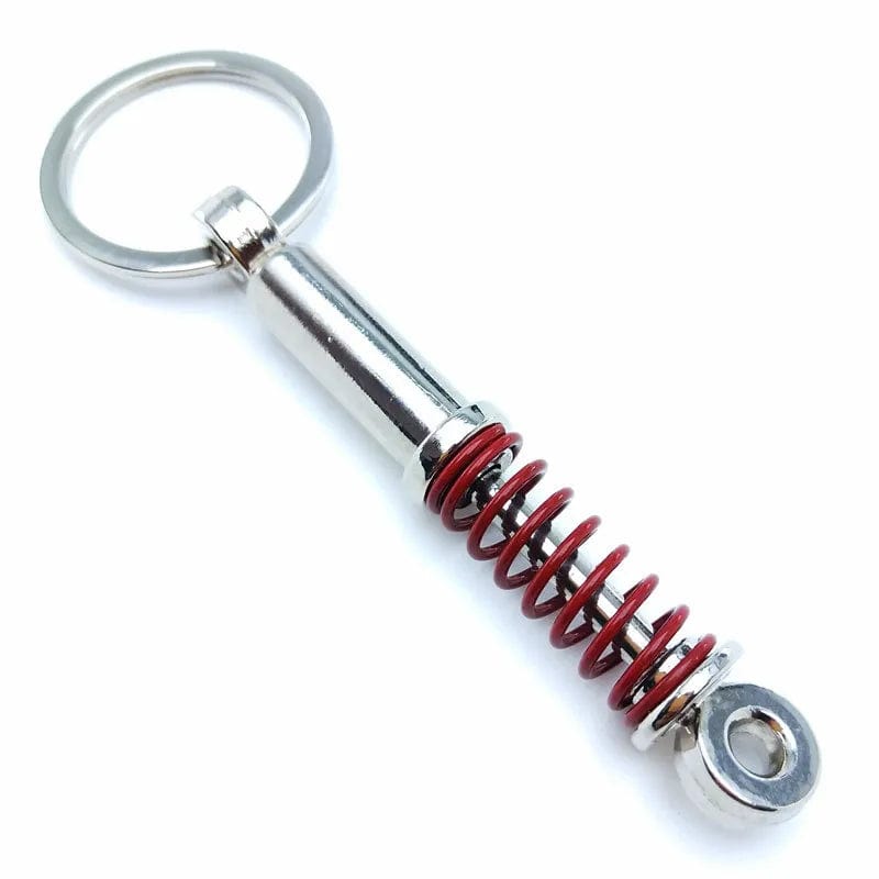 Creative gift car metal keychain turbo gear hub pendant brake disc shock absorber Pendant
