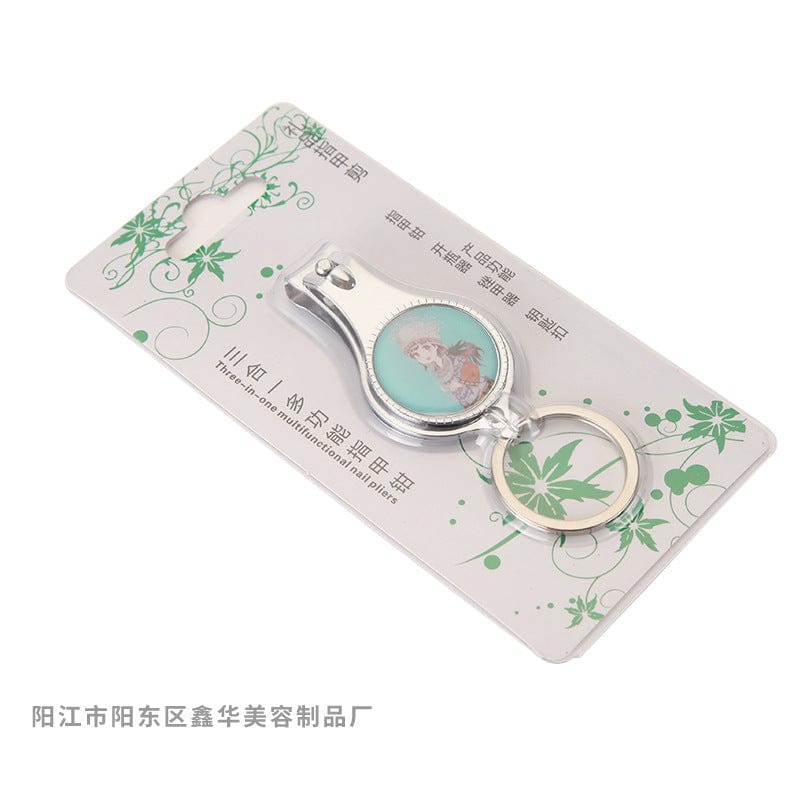 Factory price gift nail cutting bottle tool nail clamp custom advertising gift nail knife