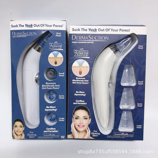 Manufacturers new dermasuction string blackhead instrument electric straw blackhead facial pore cleaner
