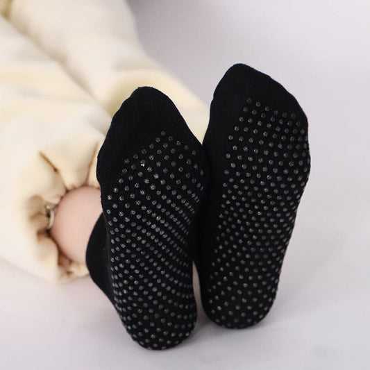 Towel bottom dope back toe cotton yoga socks silicone non-slip thickening room mainland socks dance