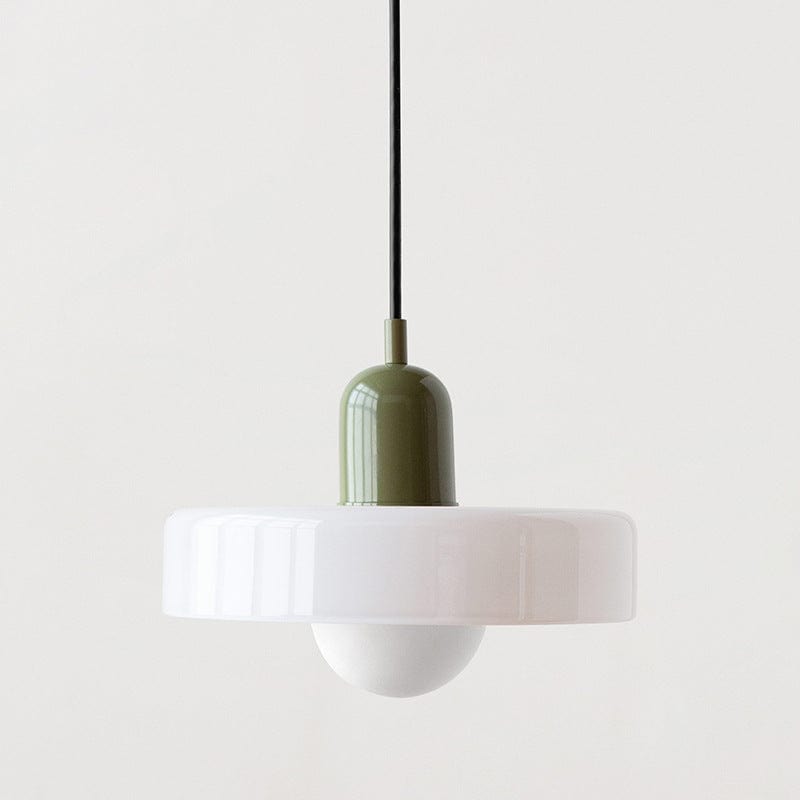 Antique chandelier, memphis restaurant light, simple modern bauhaus creative glass bedside lamp, vintage green chandelier