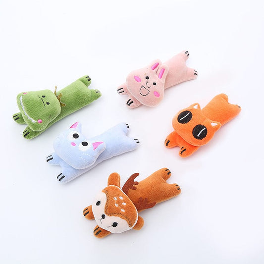 Pet supplies cat toy animal styling toys can love plush cloth package cat throw toy spot