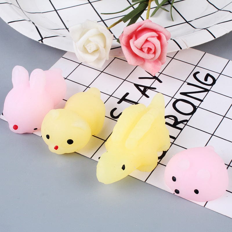Cross-border hot creative toy small animal cute pet seal king small group whole people venting unzipped pinch wholesale