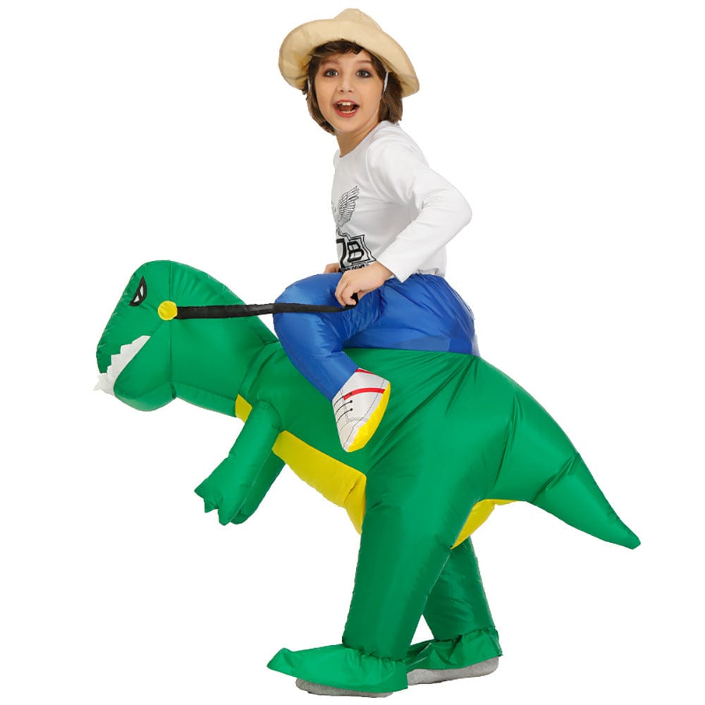Cross-border kindergarten shake clothes ride dinosaur outdoor activities Halloween stage performance funny supplies