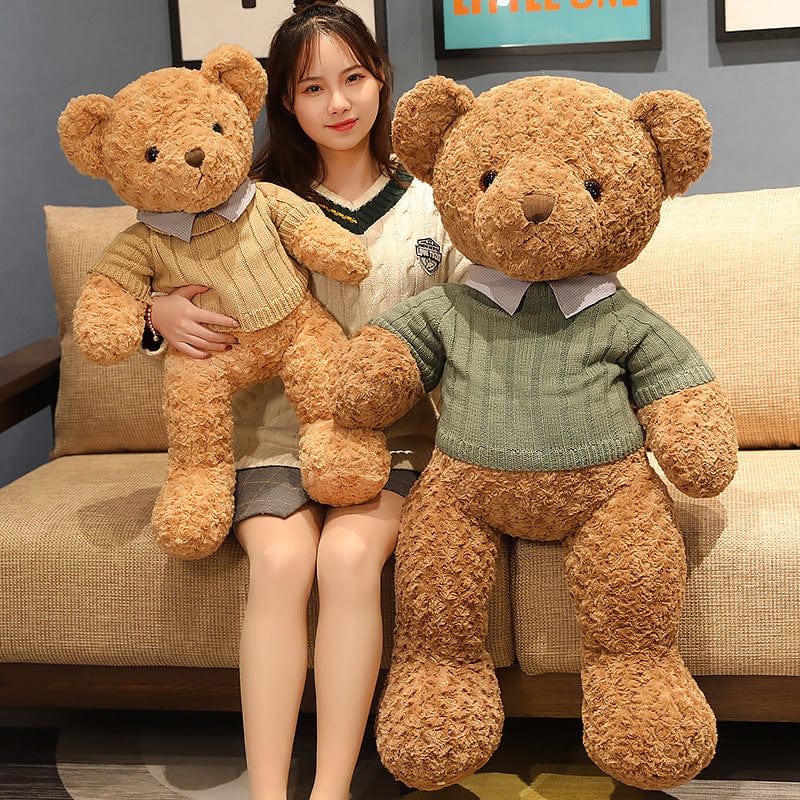 Christmas bear gift teddy bear plush toy hug bear doll doll sweater bear cute gift girl