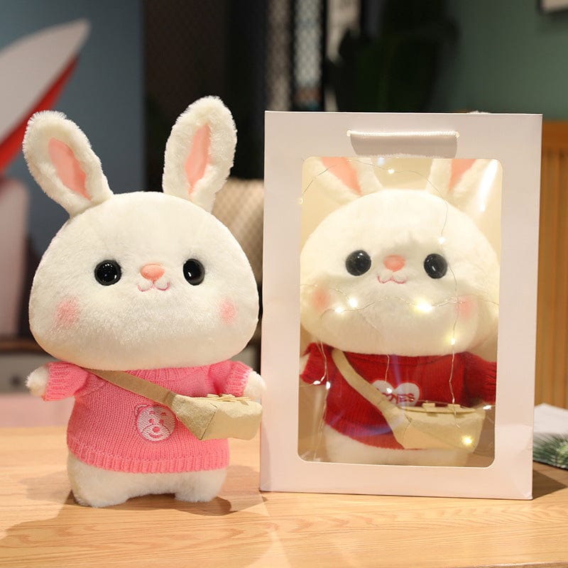 2023 Year of the Rabbit Mascot Net Red Rabbit Plush Toy Rabbit Doll New Year Gift Girls Cute Creative Doll